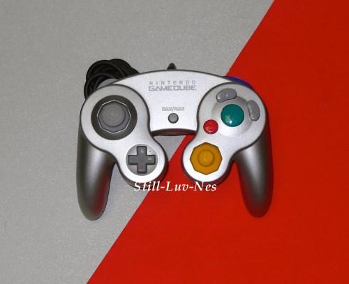 Silver Genuine Nintendo GameCube Controller